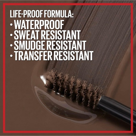 3/$10 Maybelline 255 Soft Brown Tattoo Studio Brow Styling Gel - Picture 3 of 4